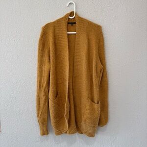 Staccato Mustard Open-Front Cardigan